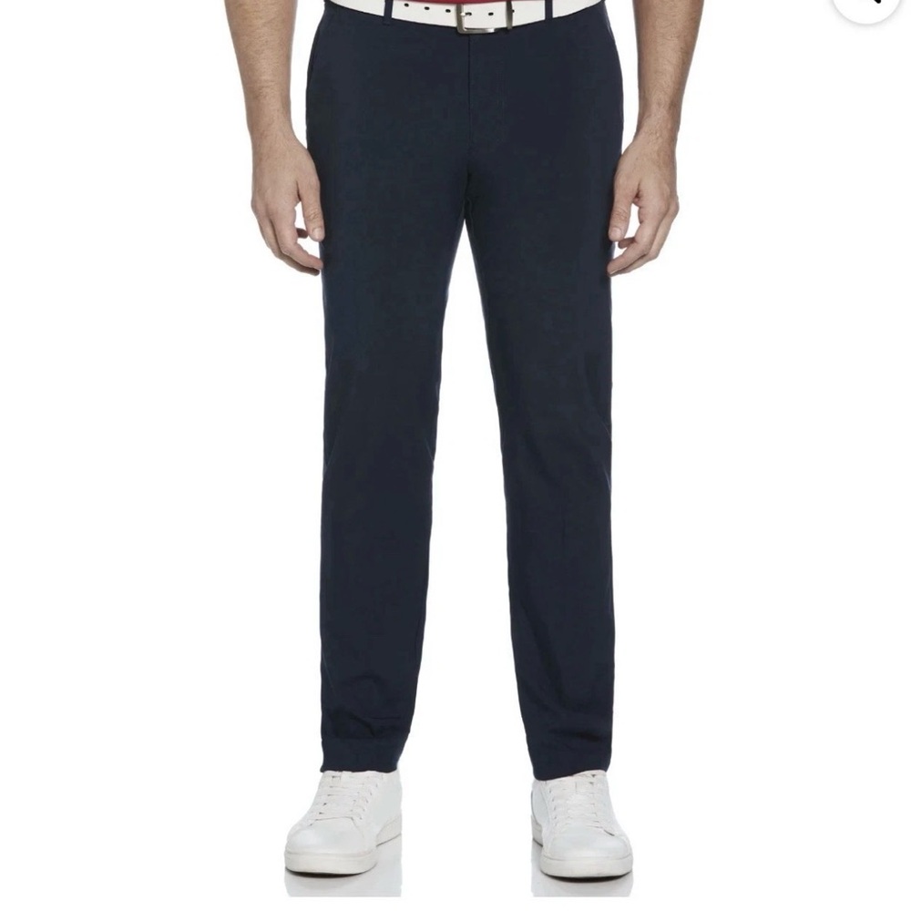 Ben Hogan Performance Men's Active Flex Waistband Flat Golf Pant, Navy 42x32 New